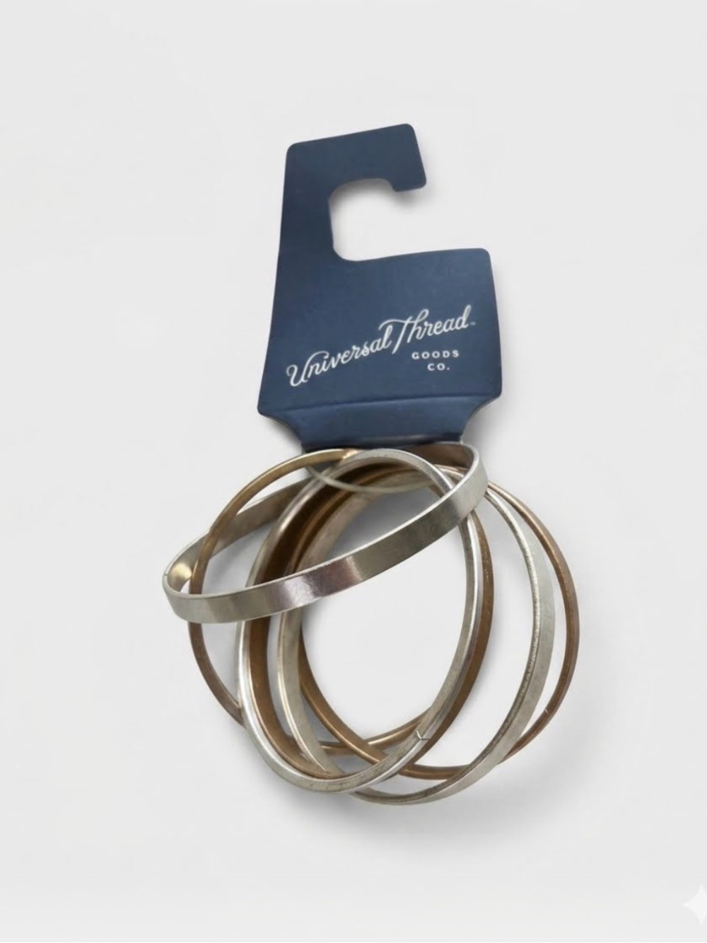 NWT Universal Thread Gold and Silver Bangle Bracelet Set
